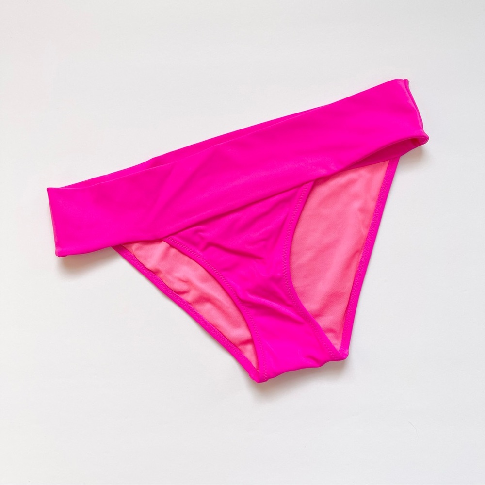 NWOT Victoria’s Secret Bikini Bottom S Pink